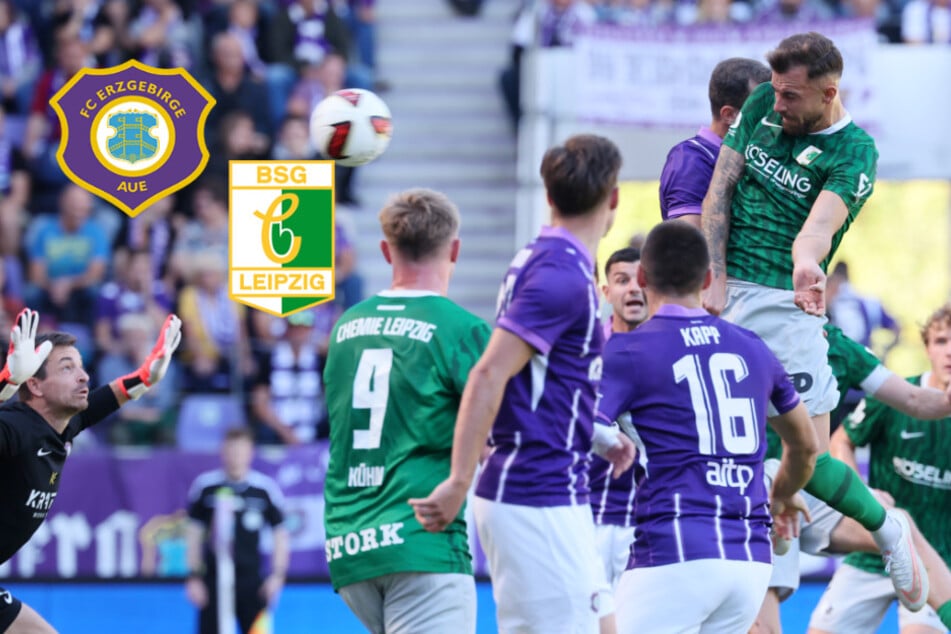 Erzgebirge Aue kassiert gegen Chemie Leipzig erste Heimniederlage der Saison
