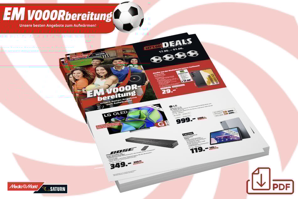 Im Prospekt findet Ihr die Angebote zur Fußball-EM.
