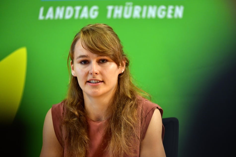 Die Landtagsabgeordnete Laura Wahl (29, Grüne) hat Erfurts Oberbürgermeister Andreas Bausewein (50, SPD) scharf kritisiert. (Archivbild)