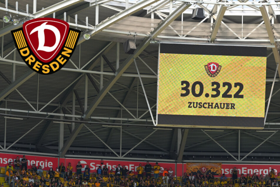Dynamo die klare Nummer eins der 3. Liga! So viele Fans strömten ins Rudolf-Harbig-Stadion