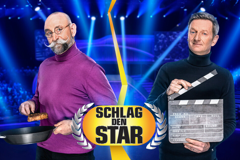 Michael Kessler (56, r.) hat Horst Lichter (61) bei "Schlag den Star" klar besiegt.