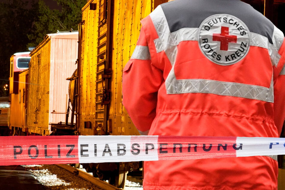 Bahn-Unfall in Neuhof bei Fulda: Ein Güterzug mit einer Geschwindigkeit von rund 100 Kilometern pro Stunde erfasste eine Frau. (Symbolbild)