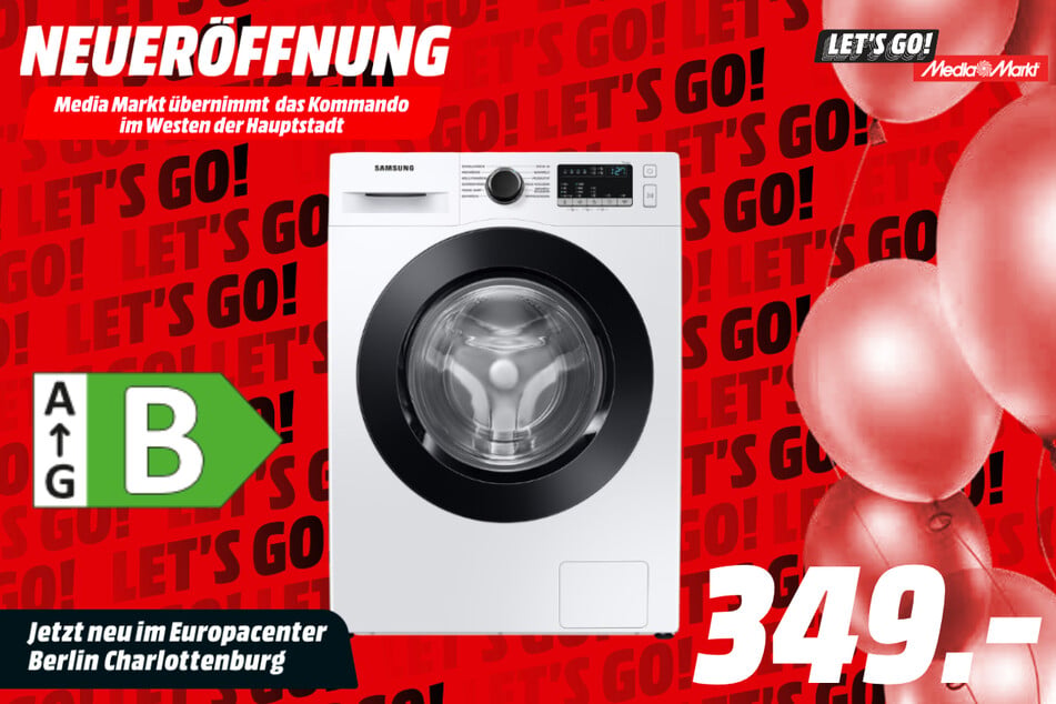Samsung-Waschmaschine für 349 Euro.