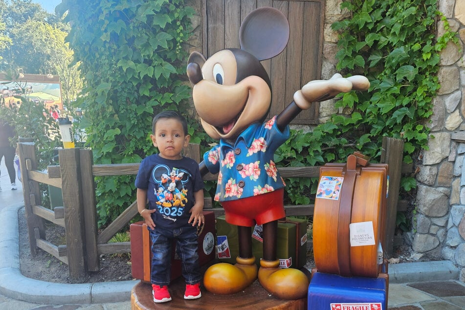 Der kleine Mann ist das jüngste Kind von Rosa und ihrem Mann Mateo.