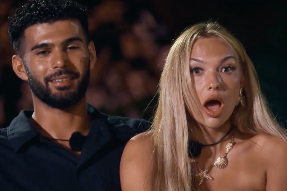 Michelle (23) scheint über das Ergebnis der Matching-Night ziemlich überrascht zu sein.