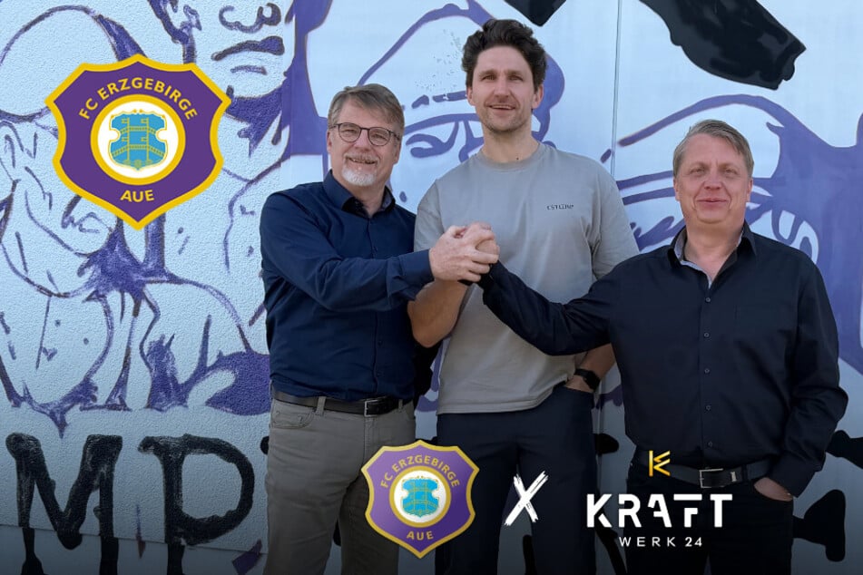 Fitnessstudio-Kette KRAFTwerk24 löst MBR ab: Aue mit neuem Brustsponsor