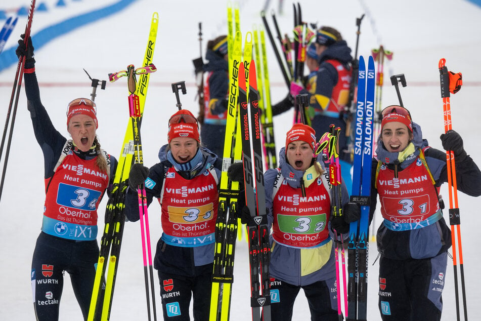 Für die Frauen und Männer geht es in Oberhof um wichtige Weltcup-Punkte. (Archivbild)