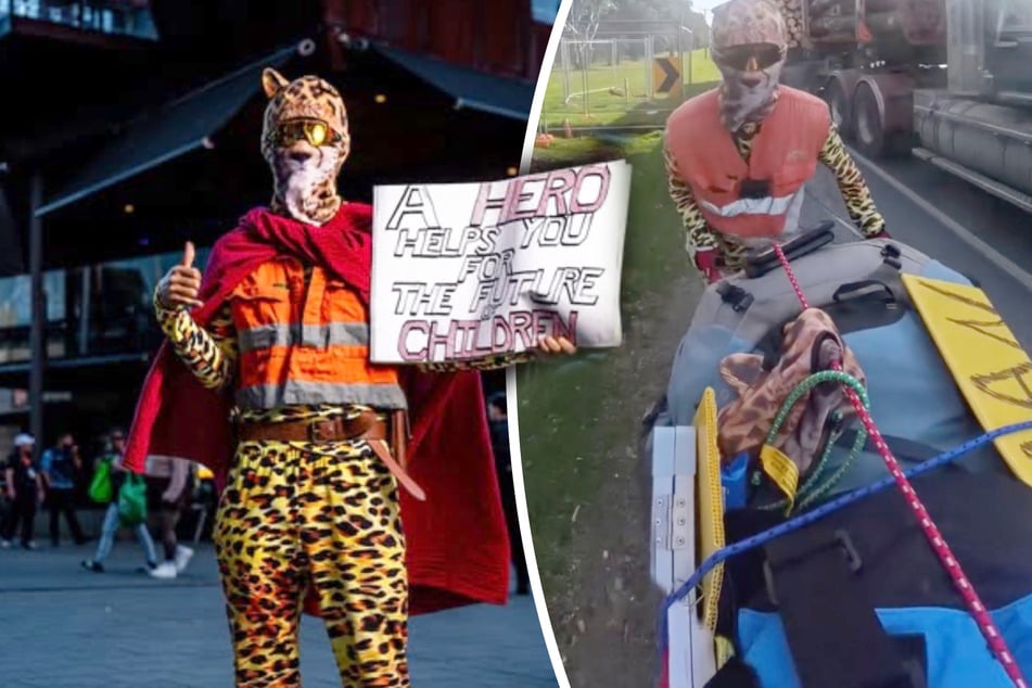 Dobrodružství v kostýmu zvířete: Tento muž má zvláštní misi