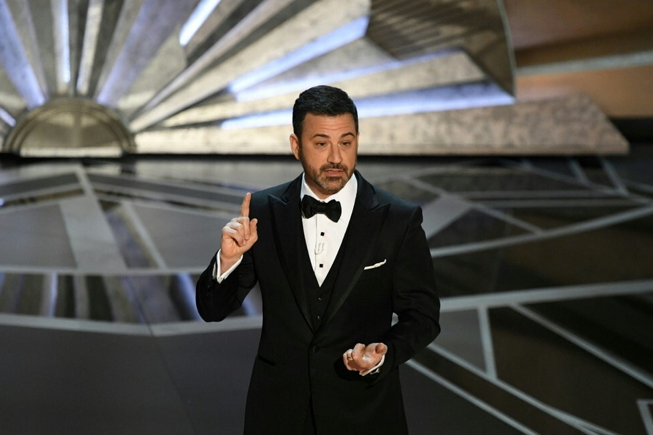 Jimmy Kimmel delivers a speech during the opening of the 90th Annual Academy Awards show on March 4, 2018, in Hollywood, California.