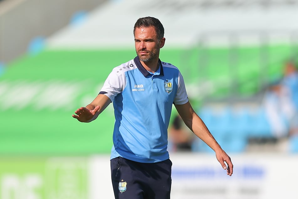 Trainer Benjamin Duda (37) fand nach dem Spiel deutliche Worte.