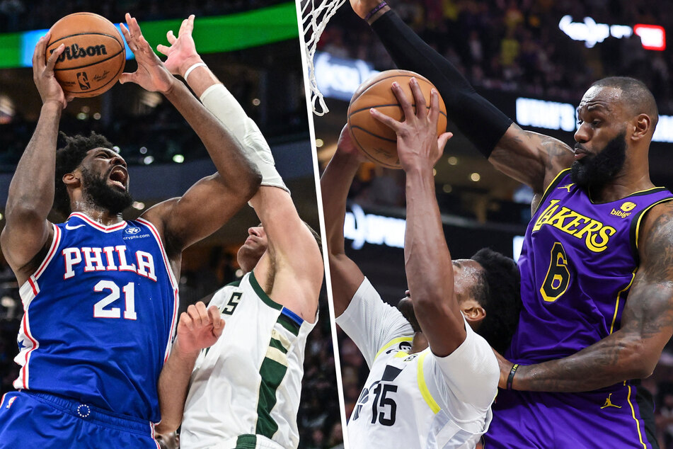 NBA roundup: Sixers' Embiid makes MVP statement against the Celtics, LeBron leads Lakers to win