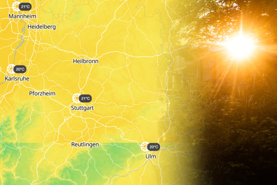 Die Temperaturen steigen auf bis zu 29 Grad.