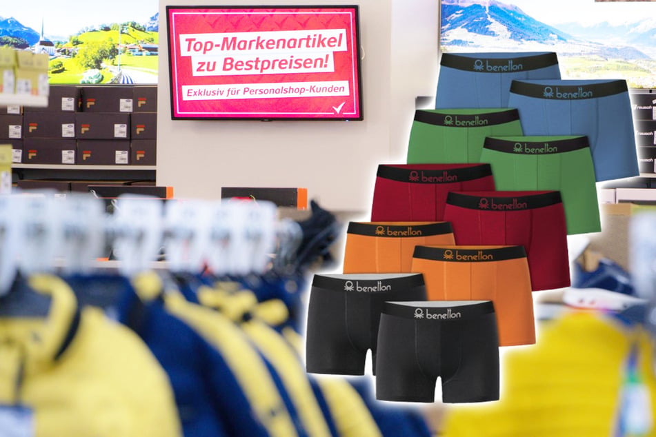 Benetton-Boxershorts gibt's hier für nicht mal 3 Euro
