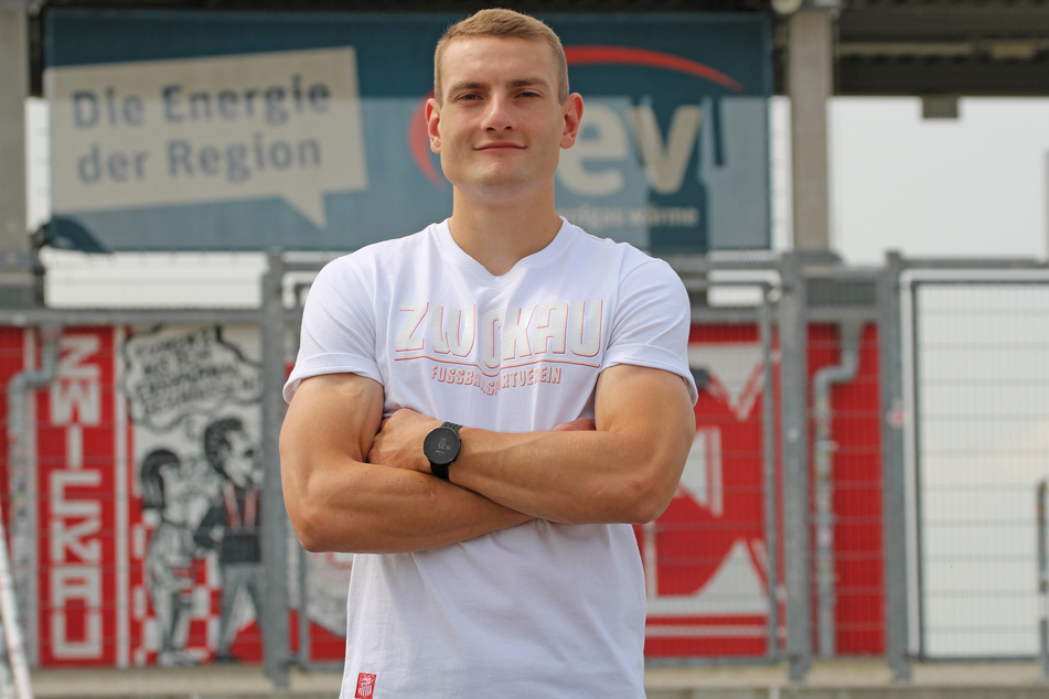 Lucas Albert (23) ist der fünfte Neuzugang beim FSV Zwickau.