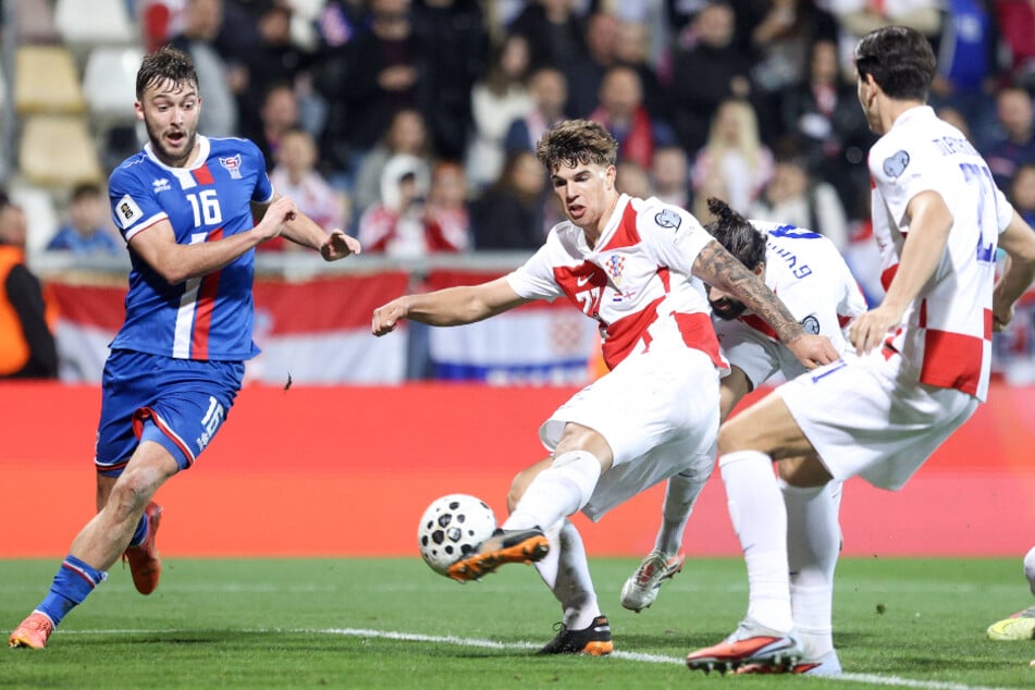 HSV-Verteidiger Luka Vuskovic (19, M.) hat sich mit seinem ersten Länderspieltor zum zweitjüngsten Torschützen der kroatischen Geschichte gekürt. (Archivfoto)