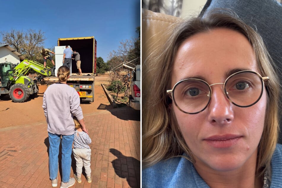 Anna Heiser (35) und ihre Familie sind in diesem Monat von Namibia nach Polen ausgewandert.