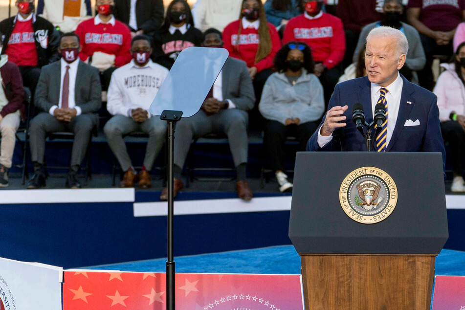 Biden calls for filibuster changes to protect voting rights