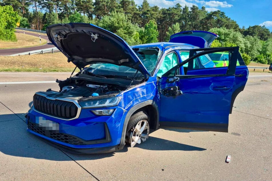 Der 22-jährige Škoda-Fahrer konnte dem Honda mit seinem Wagen nicht mehr ausweichen.