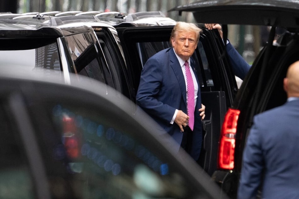 Donald Trump arrives at Trump Tower in New York City as he faces multiple criminal indictments amid his 2024 reelection bid.