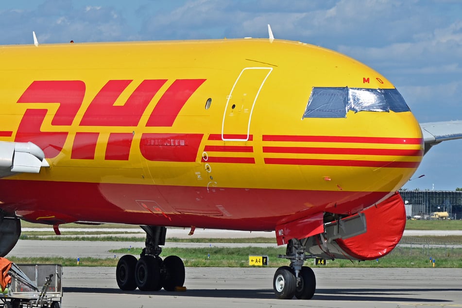 Der Airbus A300F4-622R steht seit Monaten am Leipziger Flughafen. (Archivbild)