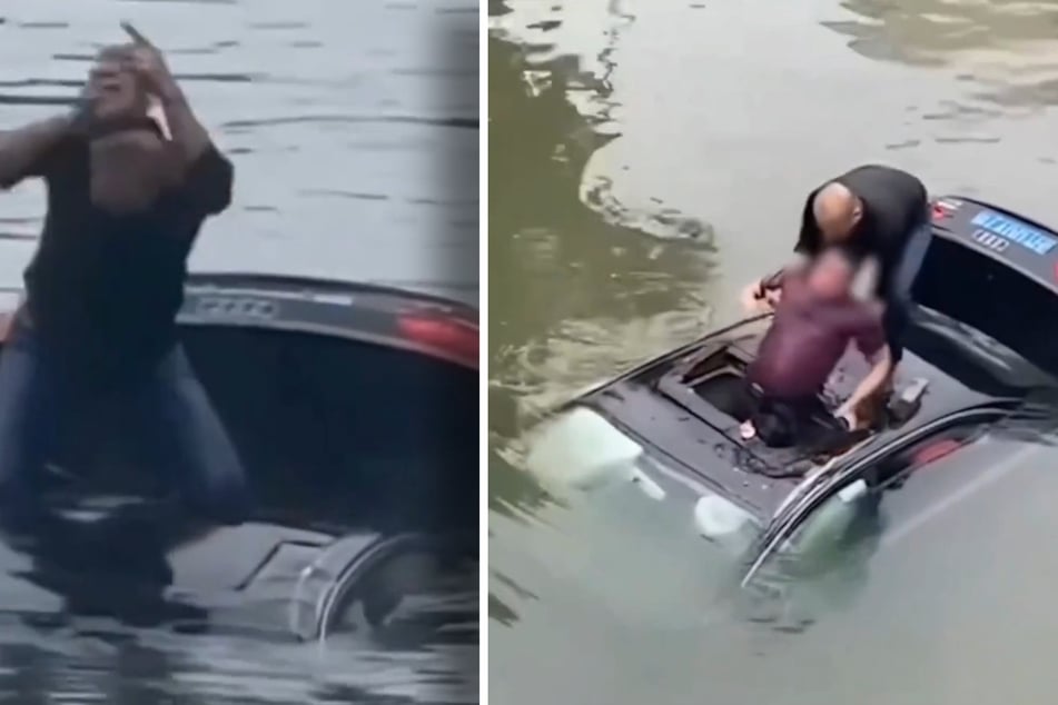 Herr Di zögerte nicht und rettete ein Menschenleben.