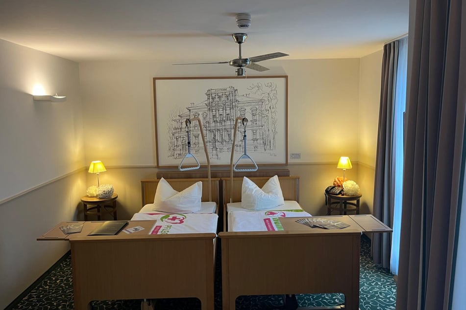 Die ehemaligen Hotelzimmer wurden erst im vergangenen November renoviert und umfunktioniert.