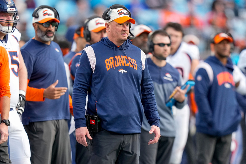 Denver Broncos head coach Nathaniel Hackett (c.) has been promptly fired from his head coach position by the franchise.