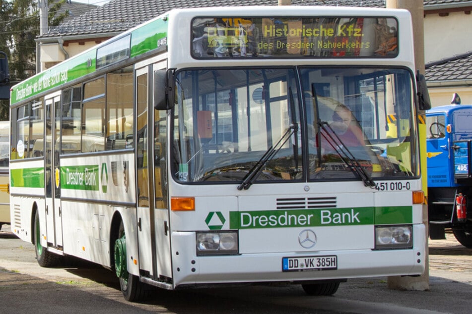 Der Mercedes-Benz O 405 (Baujahr 1990) wird für kurze Zeit in den Liniendienst zurückkehren.