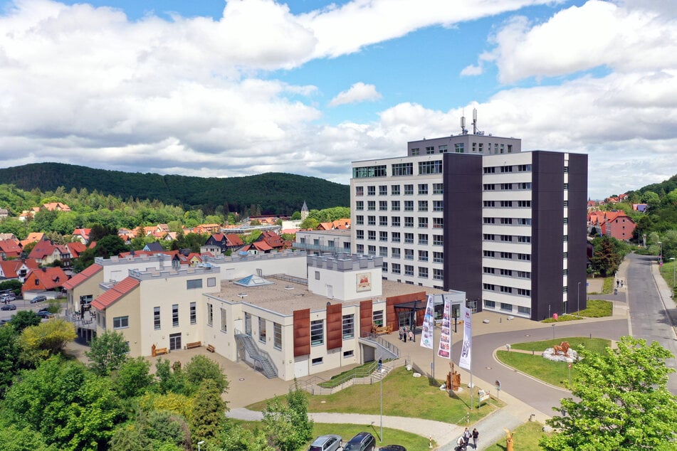 Das Burghotel Wernigerode am Fuße des Brockens.