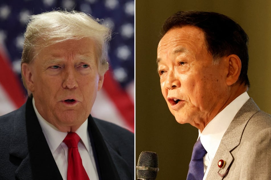 Trump meets former Japanese prime minister in New York as "shadow diplomacy" continues