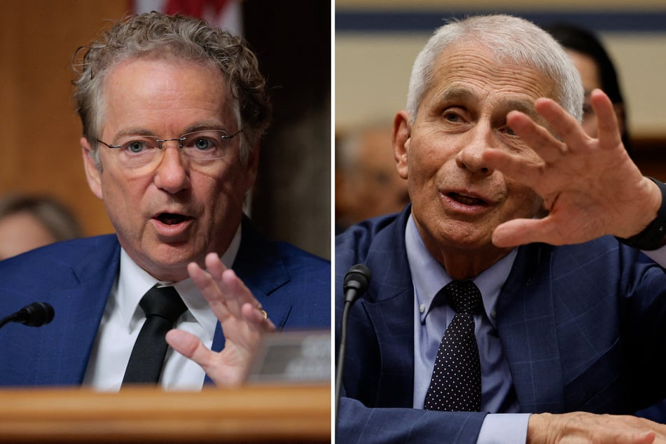 Kentucky Senator Rand Paul (l.) released more than 1,100 pages of Dr. Anthony Fauci's (r.) personal diaries as part of an ongoing investigation.