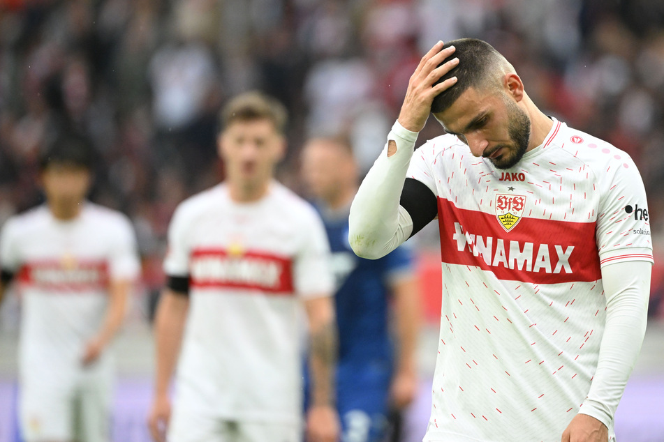 Hängende Köpfe bei den VfB-Kickern: Die Derby-Pleite gegen die TSG Hoffenheim war so sicher nicht eingeplant.