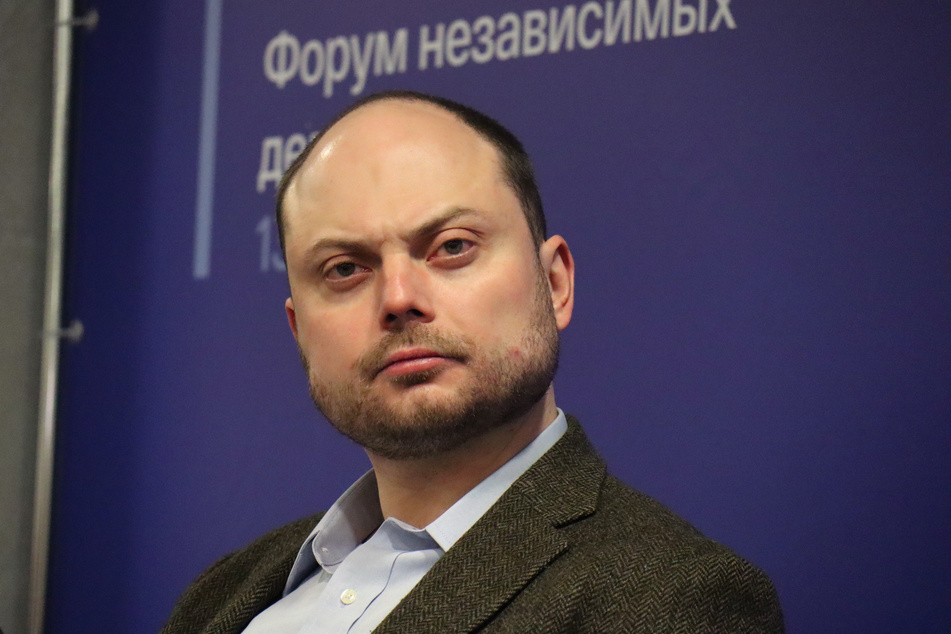 Der russische Oppositionelle der "Vereinigten Demokraten" Wladimir Kara-Mursa (40).