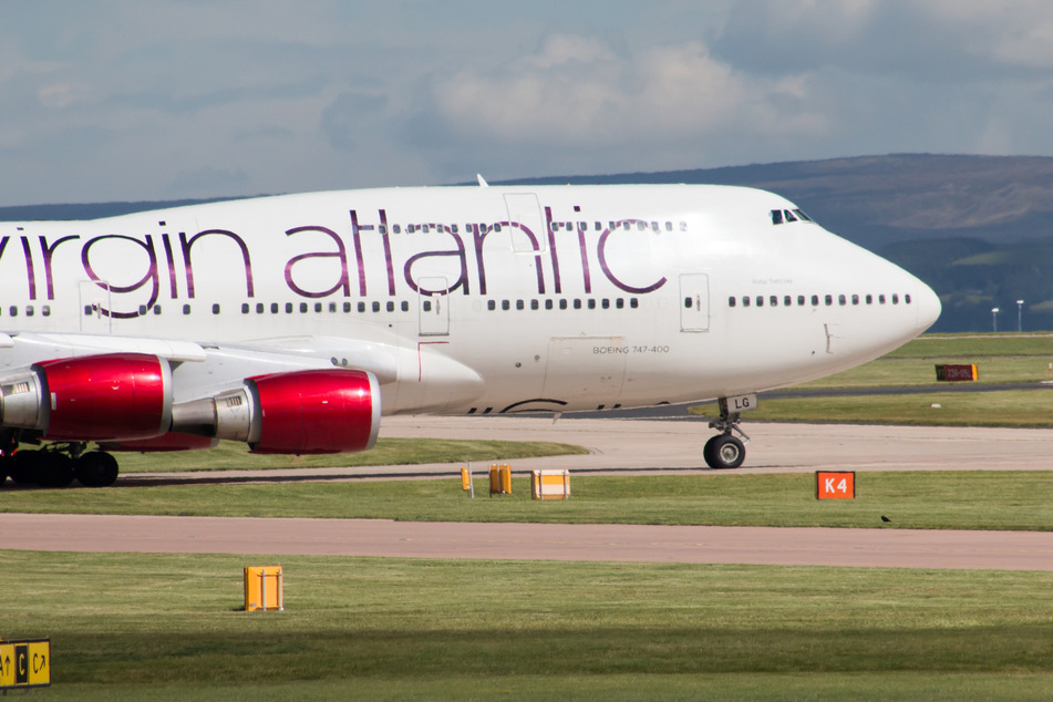 Eine Boeing 747 von Virgin Atlantic.