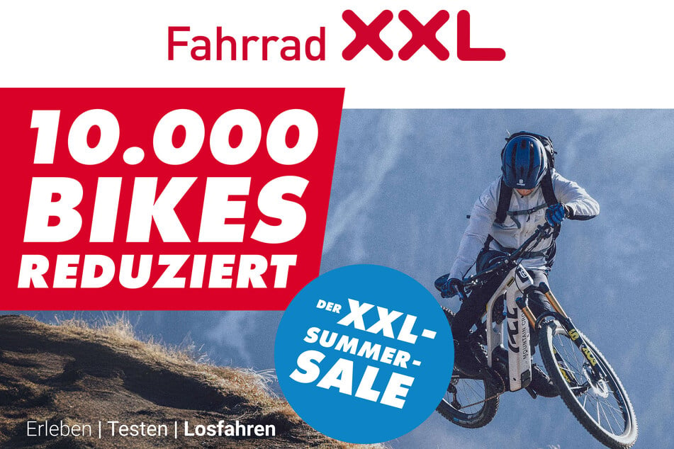 Der Sommer ist da und Fahrrad XXL senkt die Preise bei über 10.000 Bikes.