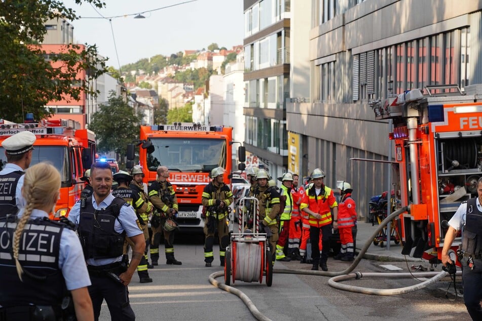 Viel Aufruhr herrschte in der Stuttgarter Bopserstraße.