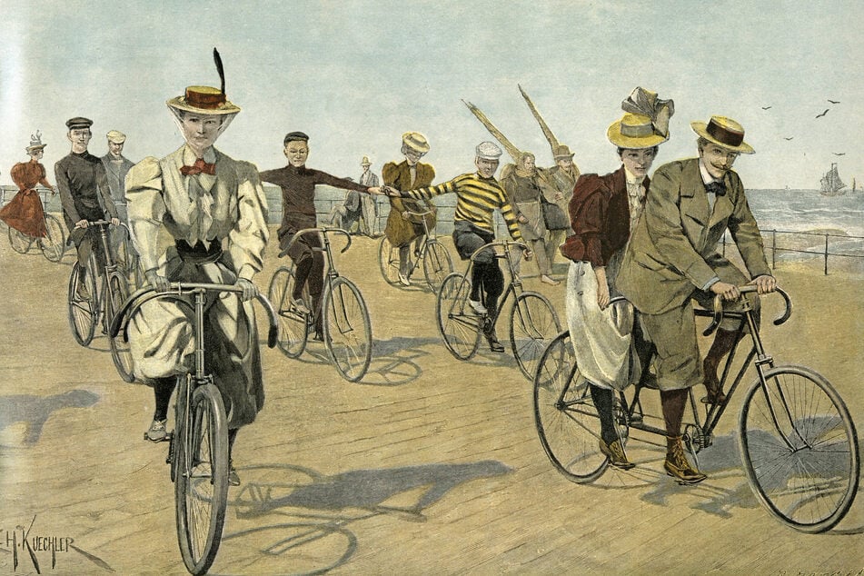 Wer vor 90 Jahren mit dem Rad durch Dresden kurven wollte, hatte sich an die Regeln zu halten.