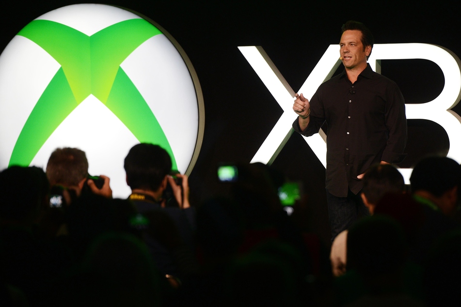 Xbox-Chef Phil Spencer bei einer Pressekonferenz auf der Gamescom in Köln. (Archivbild)