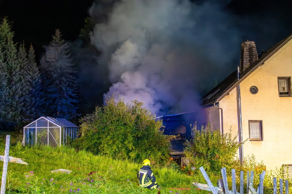 Das Wohnhaus konnte glücklicherweise gerettet werden.