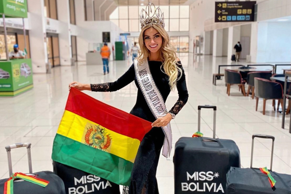 Miss Bolivia, Camila Sanabrina (27), ist die neue Mitbewohnerin der ukrainischen Schönheitskönigin.