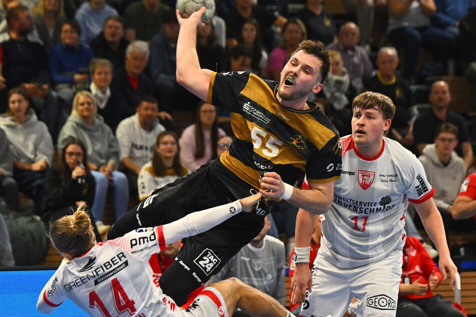 HCE-Rückraumspieler Timo Löser (26) erwartet ein kampfbetontes Spiel gegen Hüttenberg.