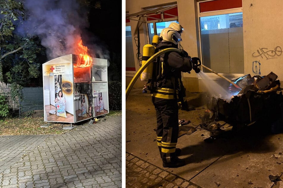 In Haldensleben hatten vier Jungs mehrere Gegenstände angezündet.
