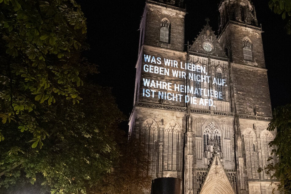 "Wahre Heimatliebe ist nicht die AfD": Bündnis warnt vor Machtwechsel in Sachsen-Anhalt