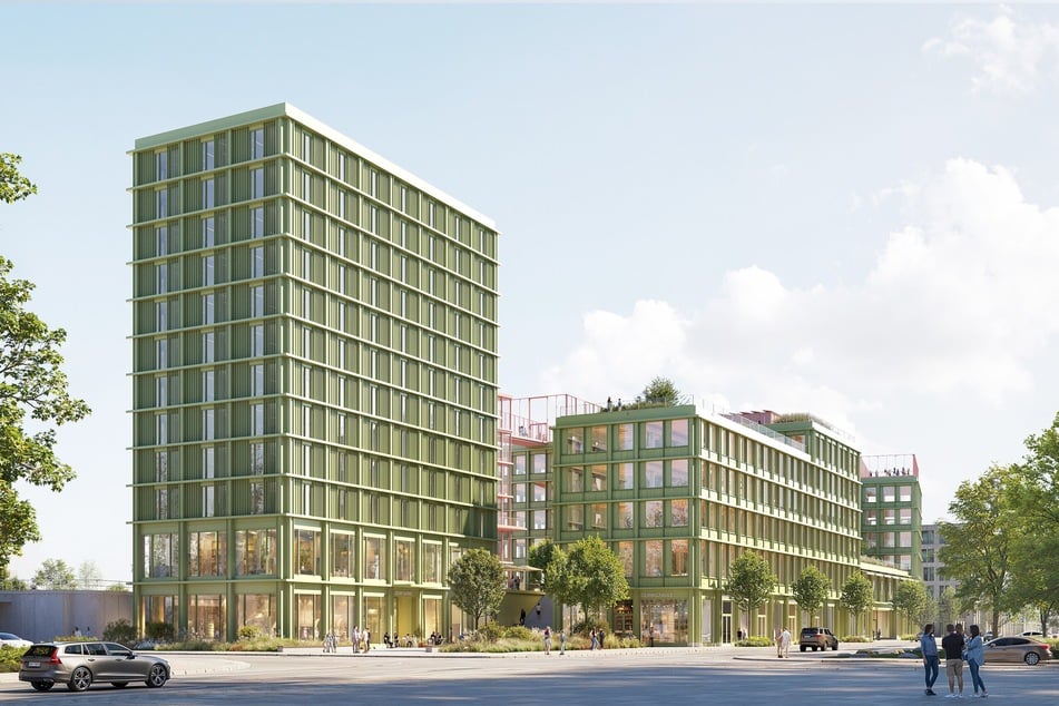 So könnte das Quartier in einigen Jahren aussehen.