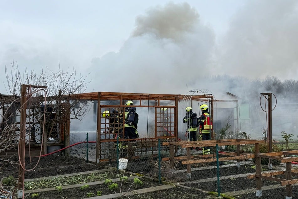 Die Feuerwehr war zügig vor Ort.