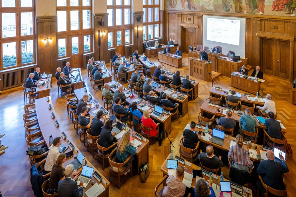 Am Mittwoch trafen sich erneut die Stadträte im Chemnitzer Rathaus.