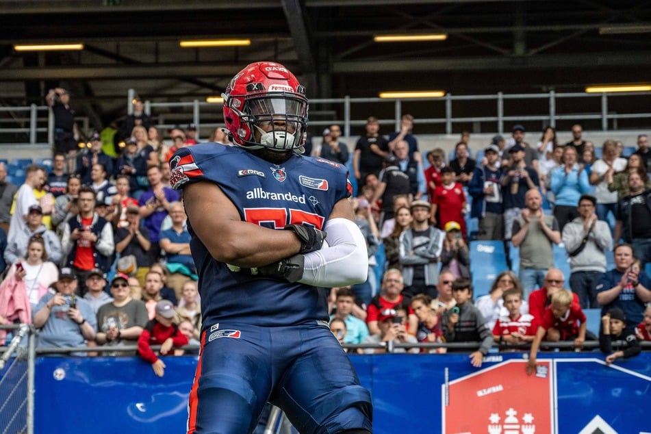 Deon Mutsvanemoto (30) hat mit 1,90 Meter und 127 Kilogramm für die O-Line ein Gardemaß.