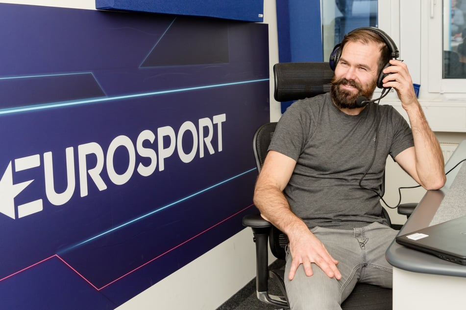 Nach Karriereende weiterhin dem Sport verbunden: Michael Rösch (42) arbeitet mitunter als TV-Kommentator bei Biathlon-Events.