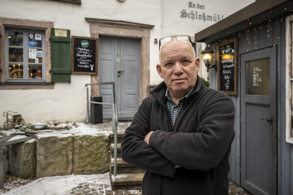 Geschäftsführer Artur Zander (61) fürchtet hohe Reparaturkosten.