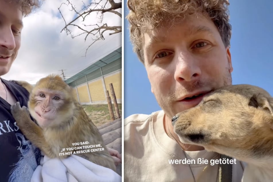 Malte Zierden (32) setzt sich selbst für Tierschutz ein.